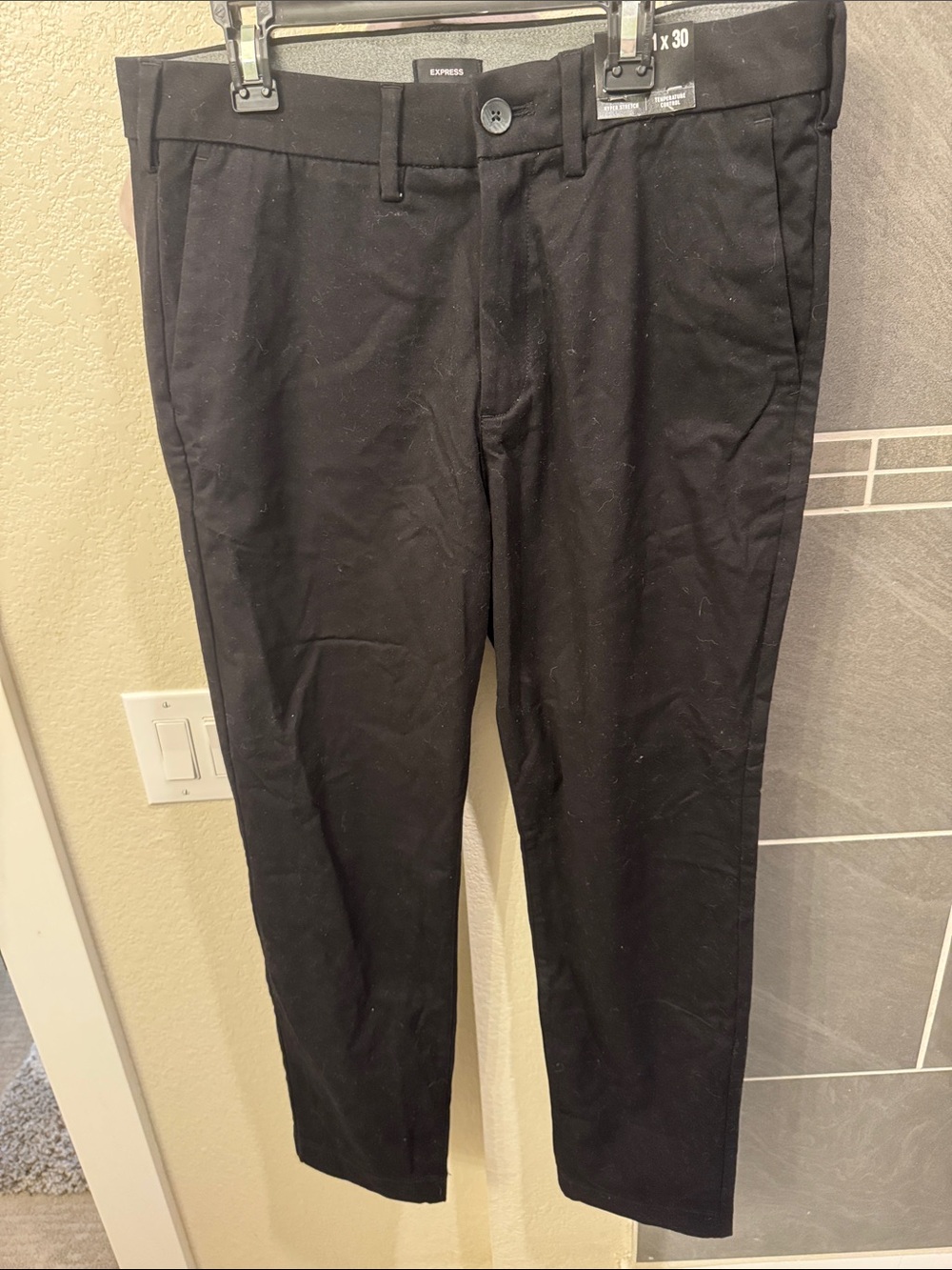 Express Black Slim Dress Pants - Express